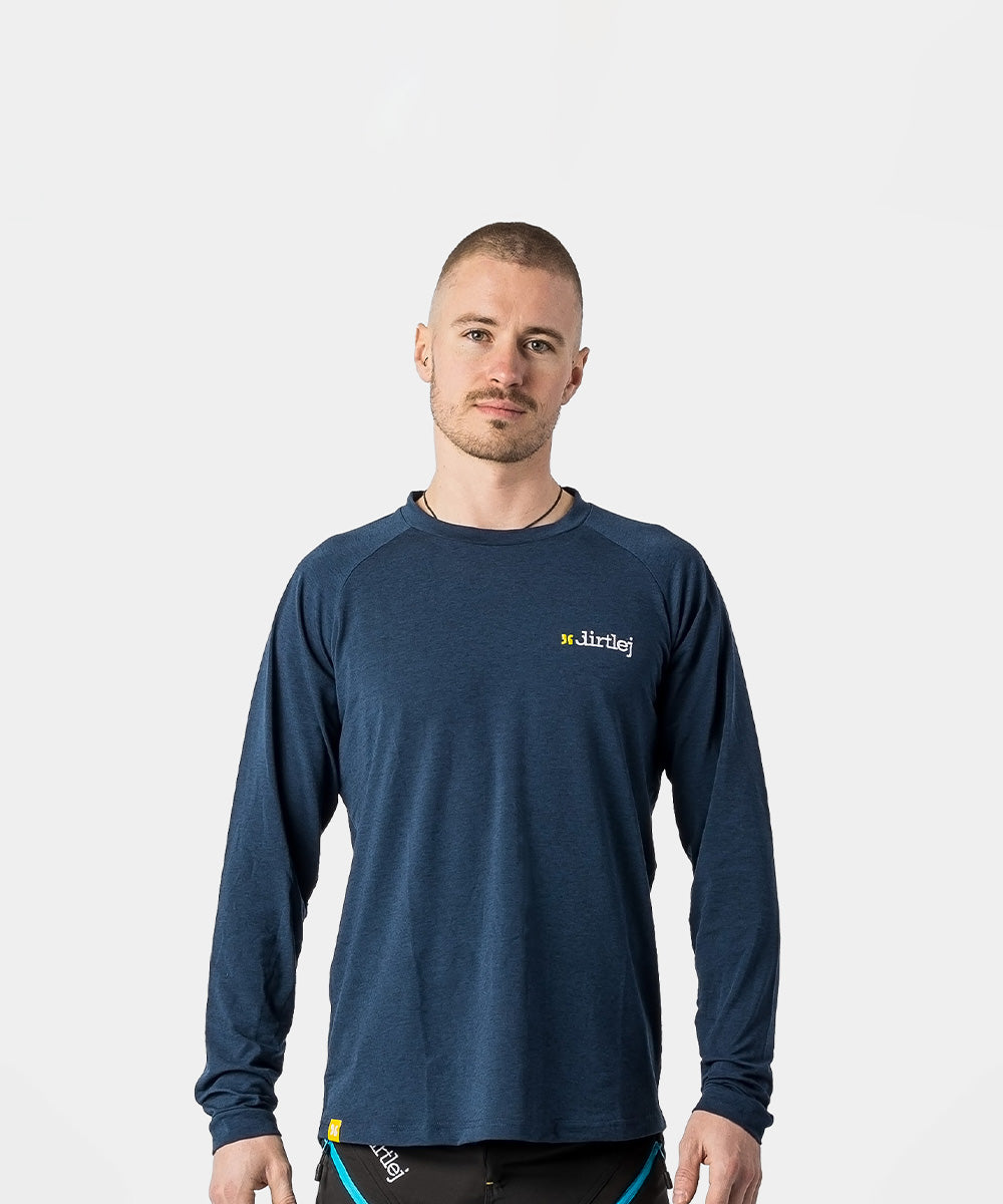 mountee drirelease® merino men steel blue