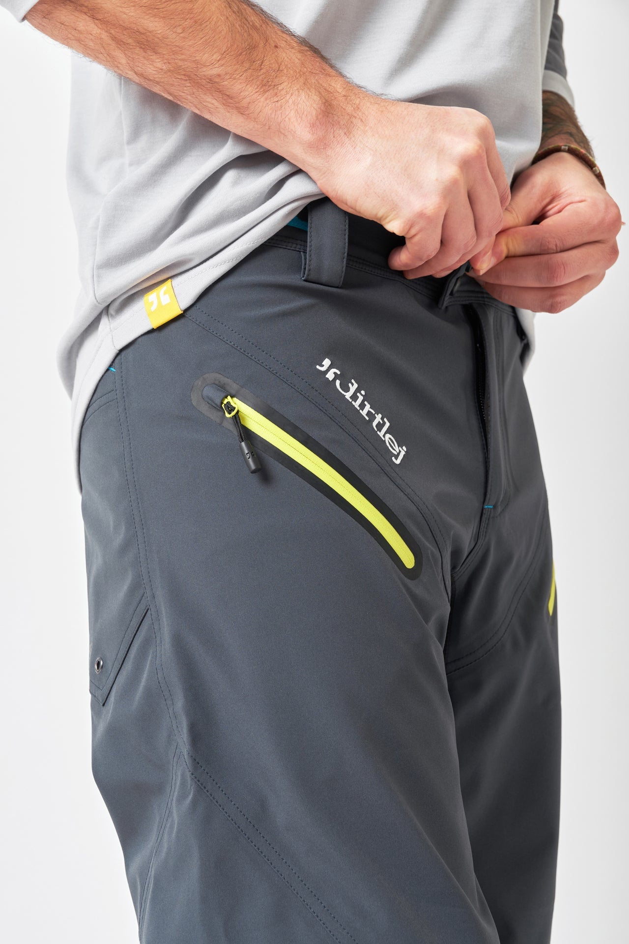 dirtlej mountee 3/4 men grey/black